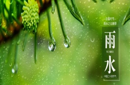 雨水节气一般吃什么食物，雨水节气的含义有哪些