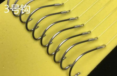 钓黄辣丁用几号白狐钩,6-8号钩均为适宜选择